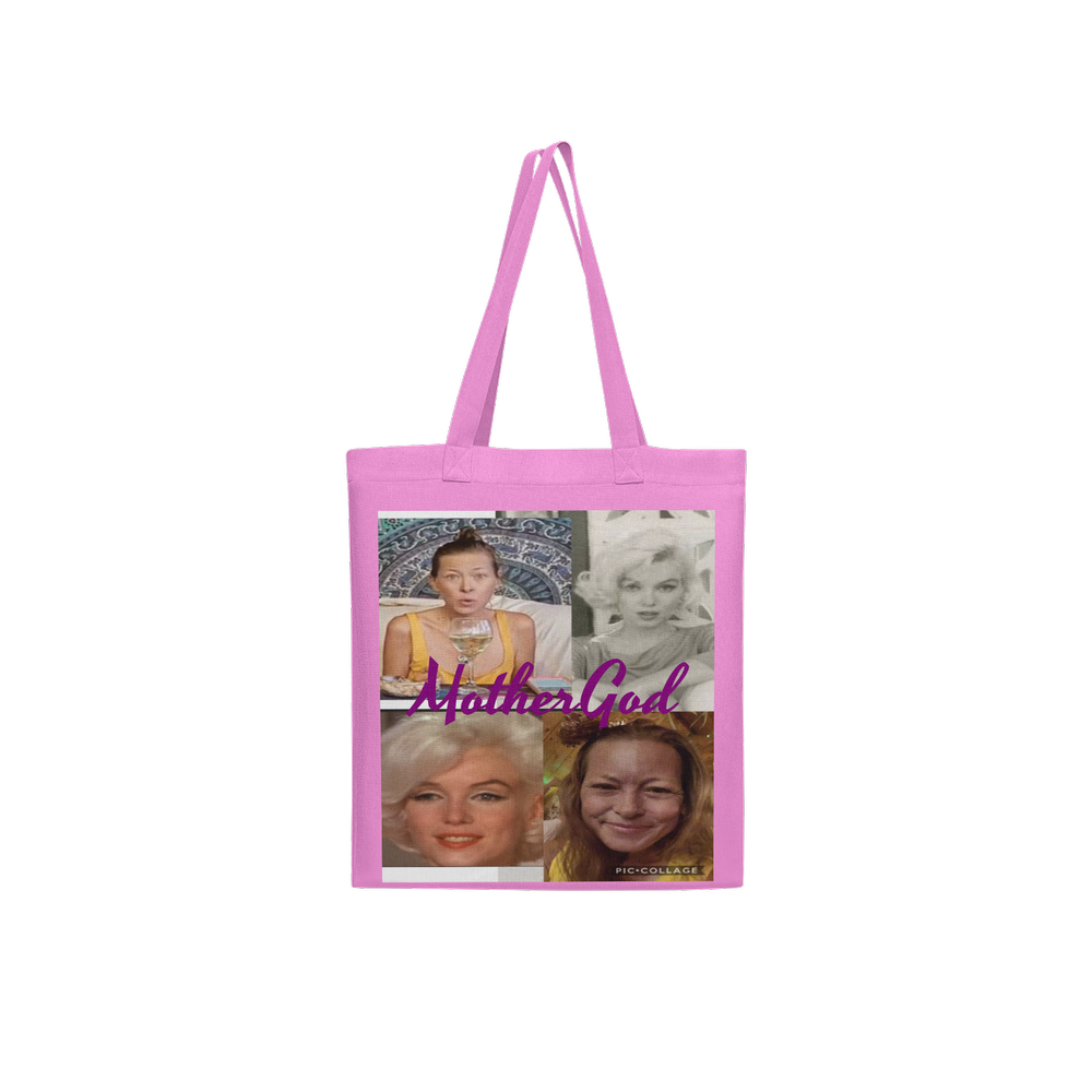 Large MotherGod Love Has Won Tote Bag Lined with Inside Pocket – Linen Like Fabric
