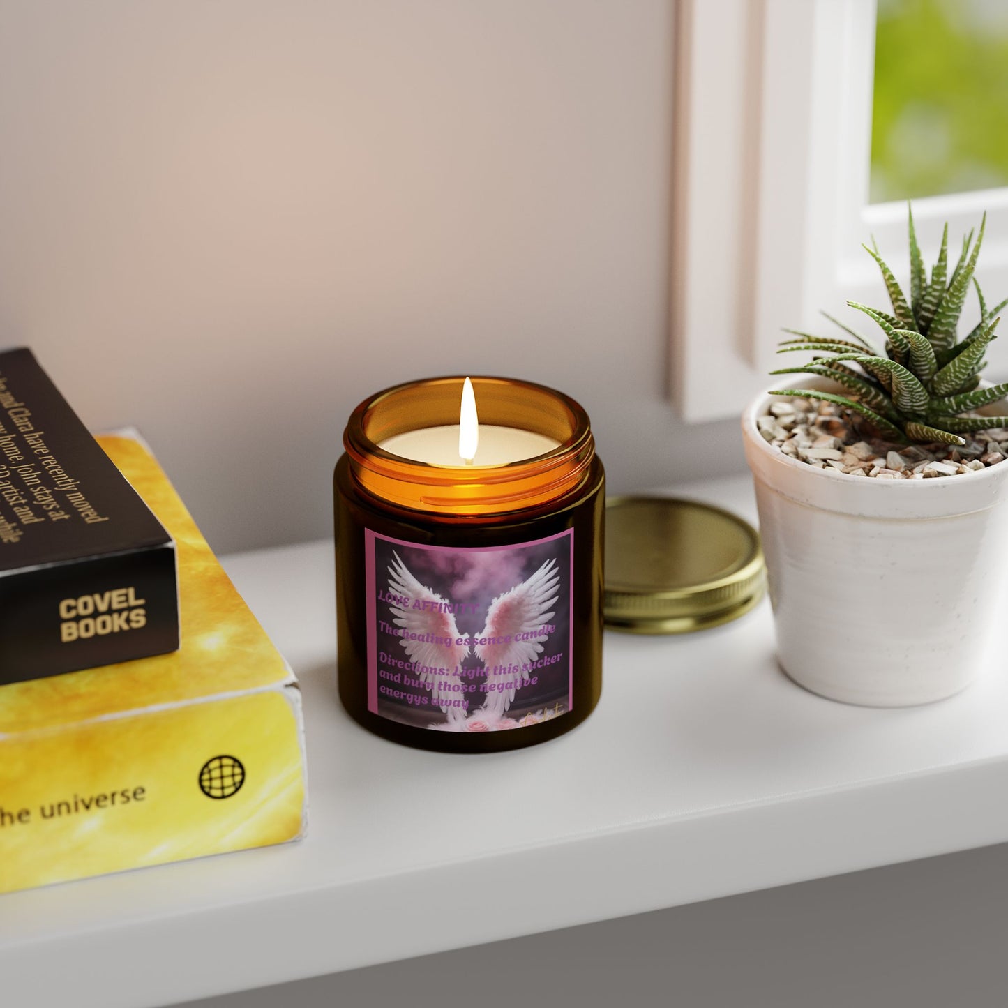 Healing Essence Scented Candle - Love Affinity (4oz & 9oz)