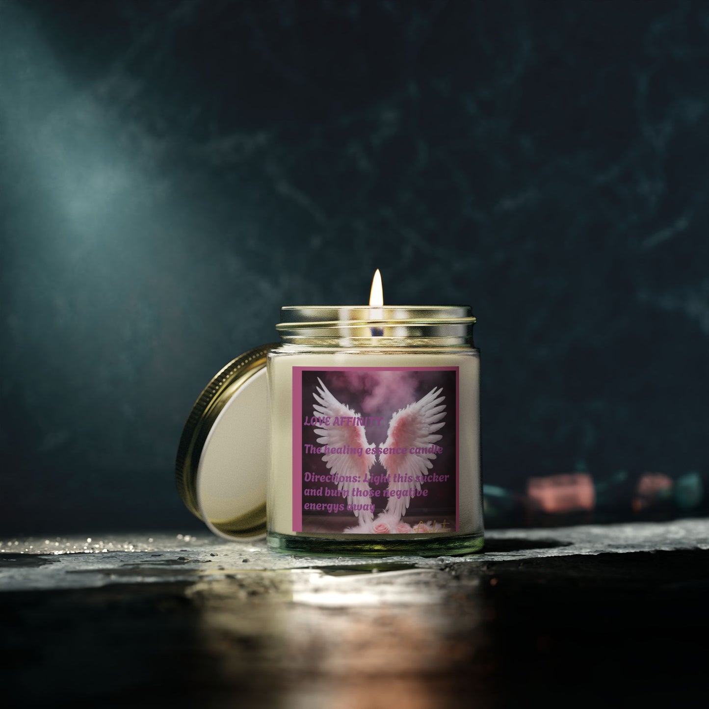 Healing Essence Scented Candle - Love Affinity (4oz & 9oz)