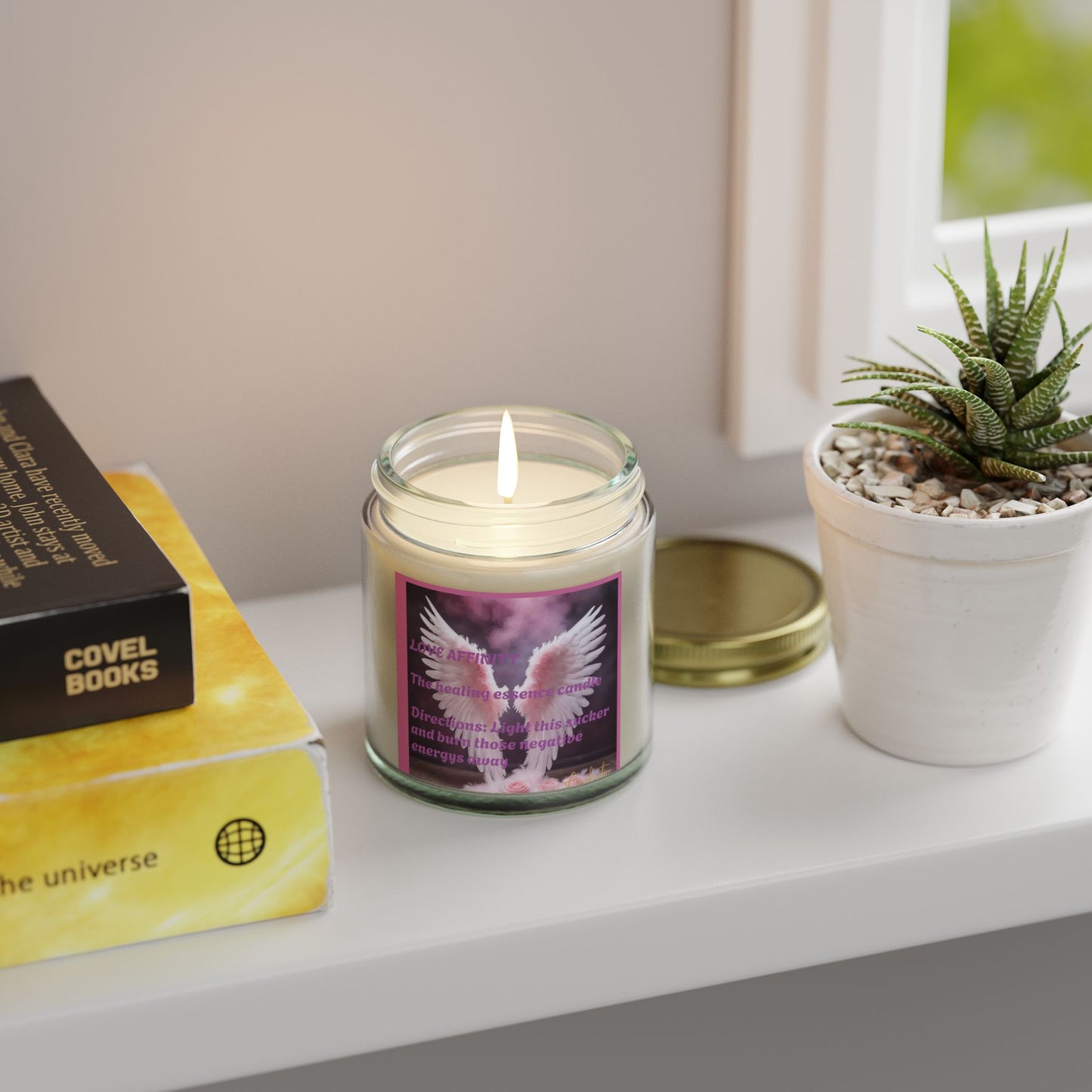 Healing Essence Scented Candle - Love Affinity (4oz & 9oz)