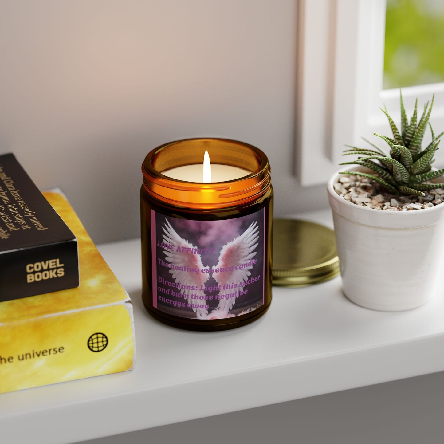 Healing Essence Scented Candle - Love Affinity (4oz & 9oz)