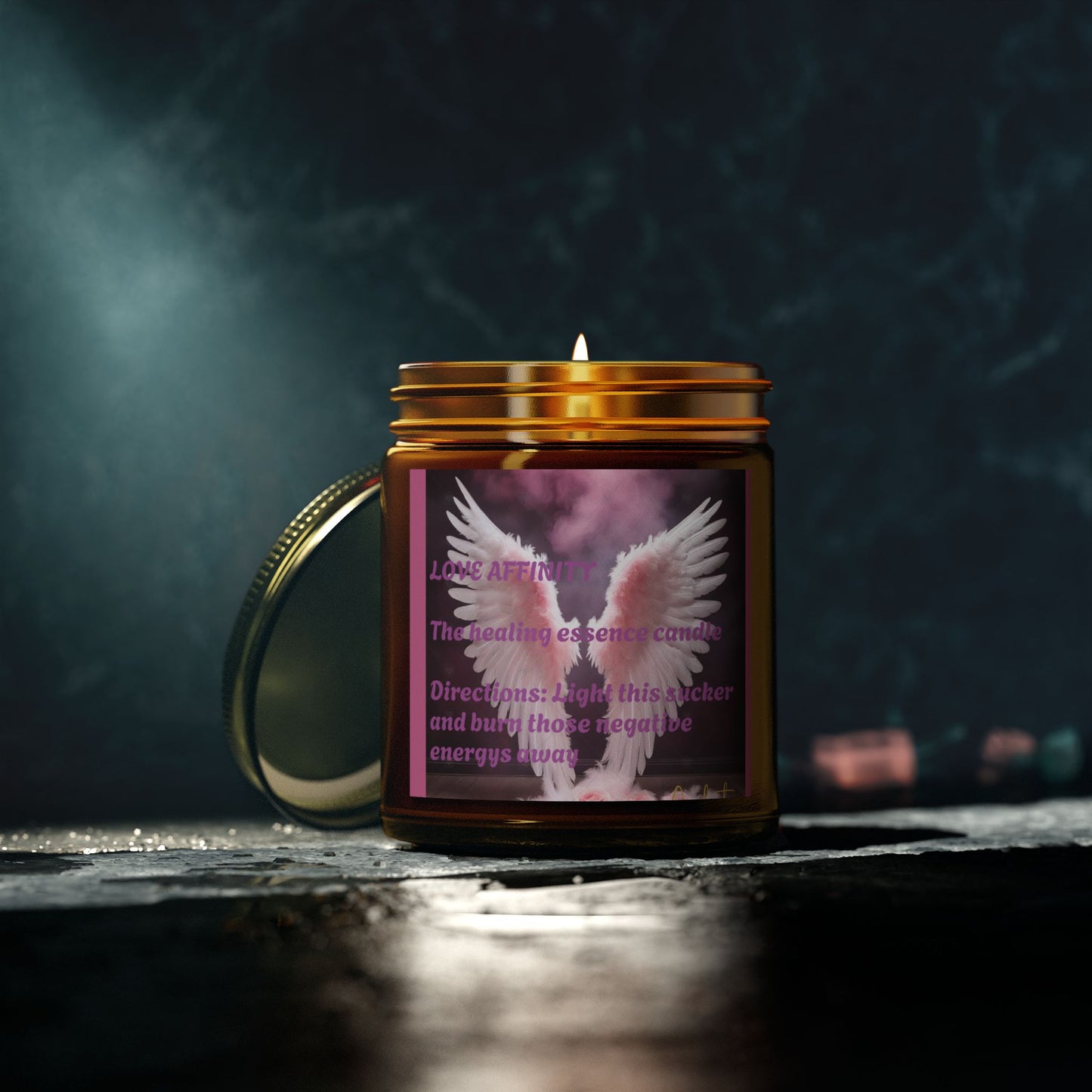 Healing Essence Scented Candle - Love Affinity (4oz & 9oz)