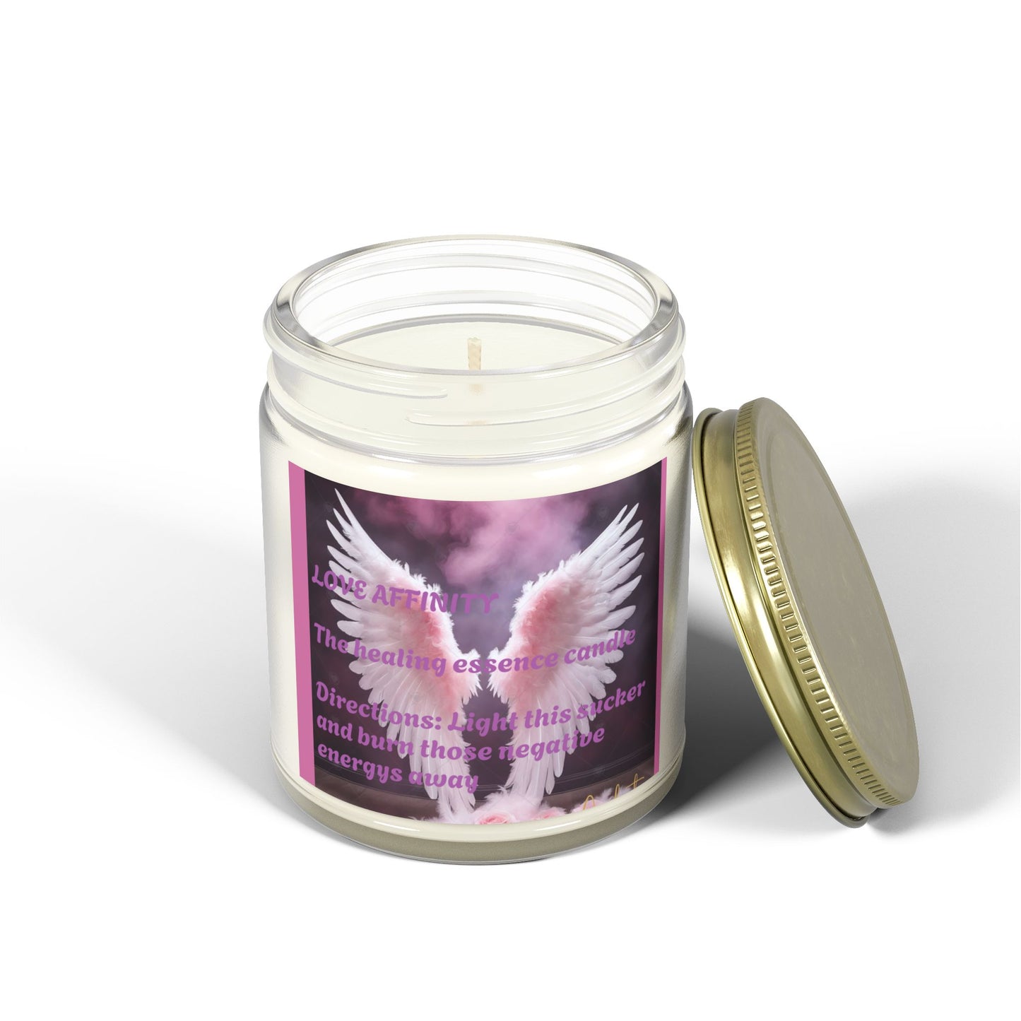 Healing Essence Scented Candle - Love Affinity (4oz & 9oz)