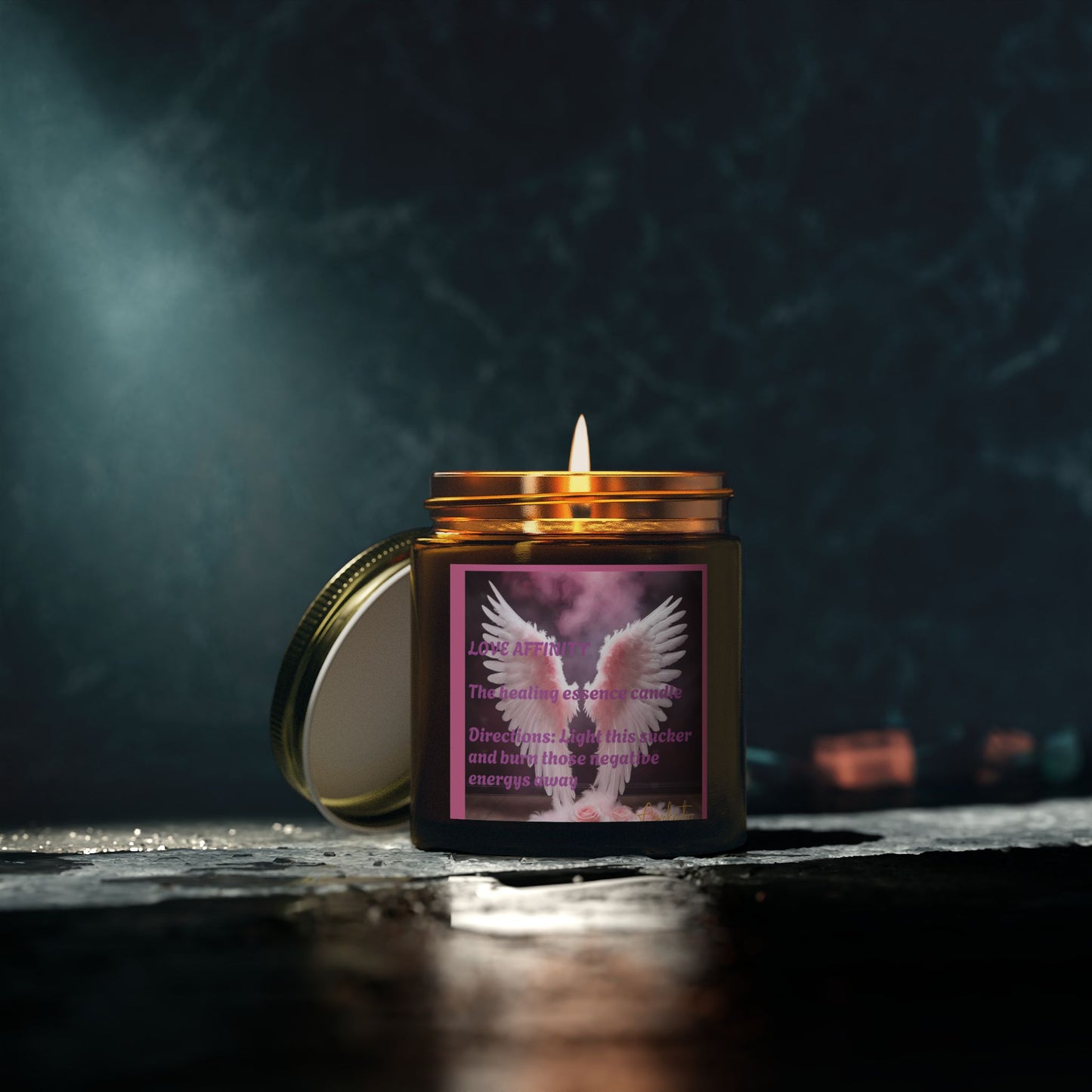 Healing Essence Scented Candle - Love Affinity (4oz & 9oz)