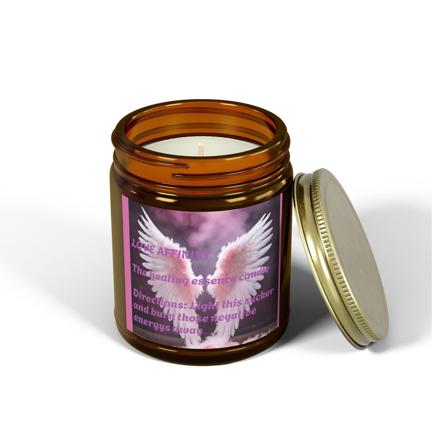 Healing Essence Scented Candle - Love Affinity (4oz & 9oz)