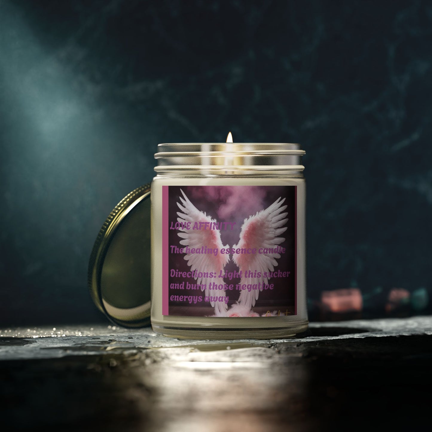Healing Essence Scented Candle - Love Affinity (4oz & 9oz)