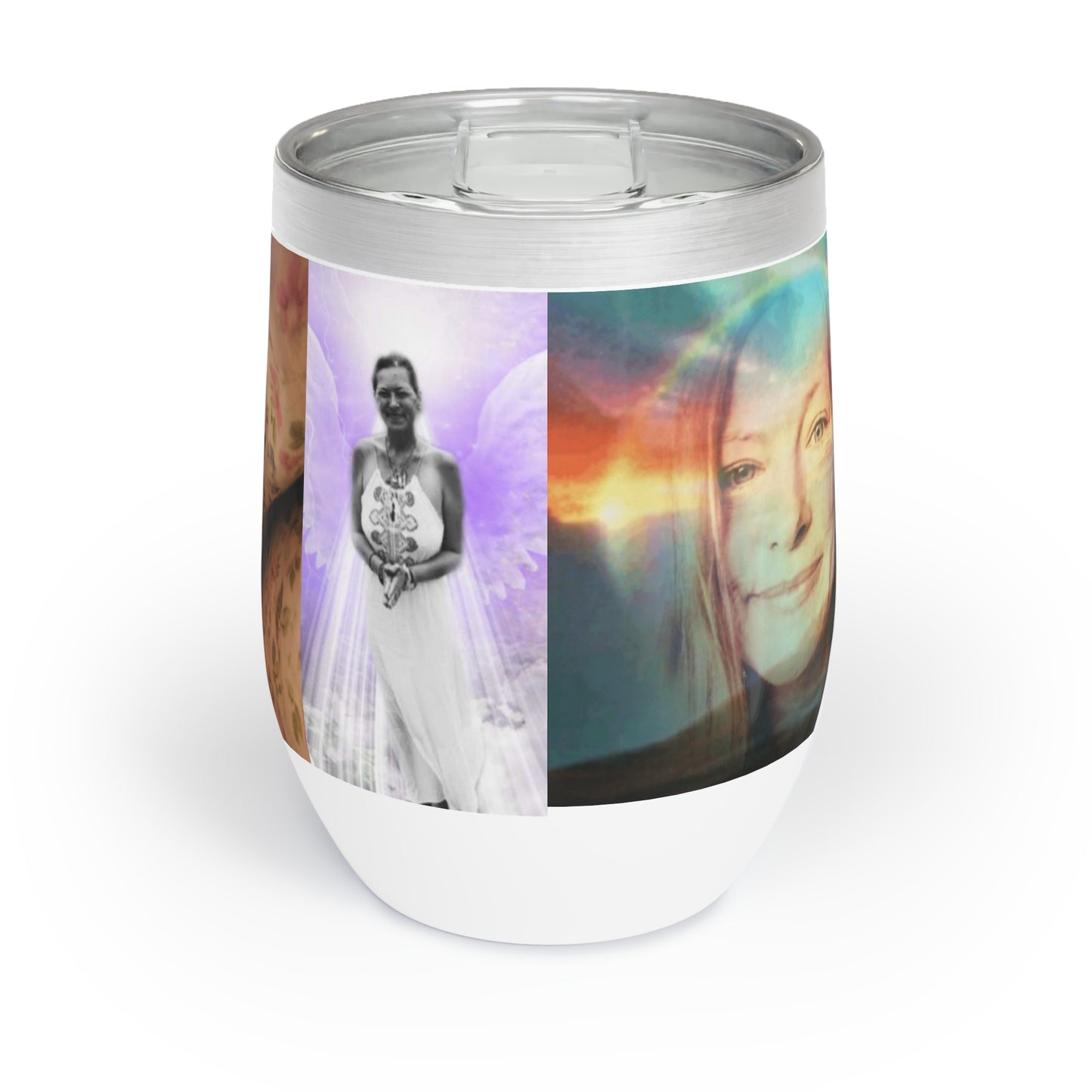 MotherGod LoveHasWon Chill Wine Tumbler - Unique Gift for Wine Lovers, Celebrating Love & Life