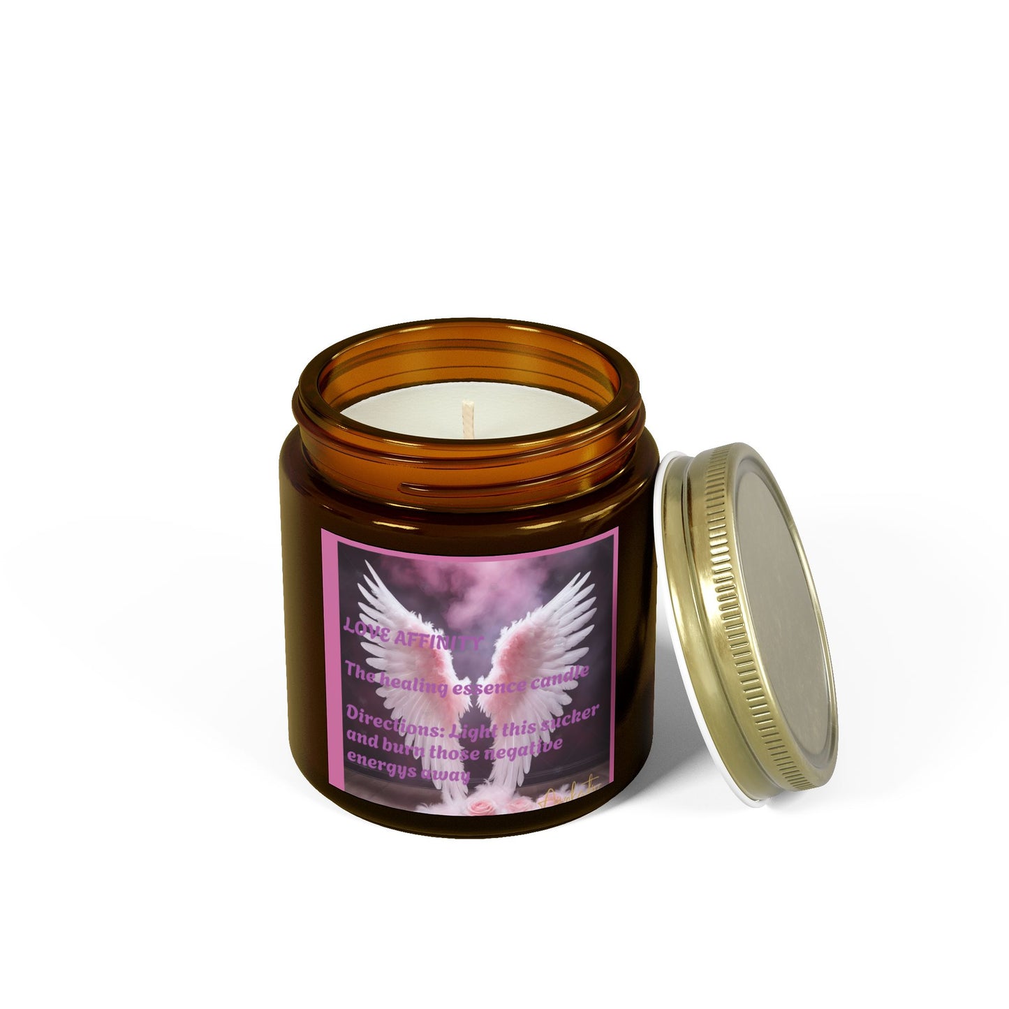 Healing Essence Scented Candle - Love Affinity (4oz & 9oz)
