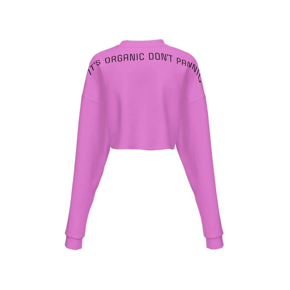 MotherGod Cropped Crewneck Sweatshirt