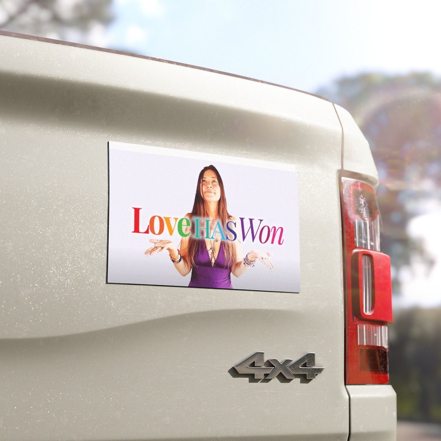 Love Has Won Car Magnets