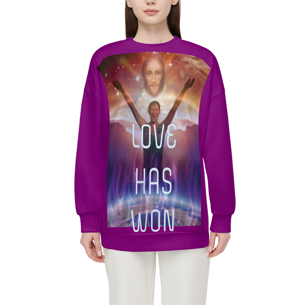 MotherGod&St.Germain Love Has Won Sweatshirt Relaxed Fit